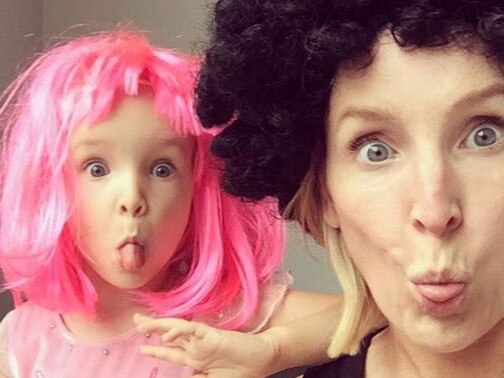 Radio and TV personality Fifi Box and her daughter. Picture: Instagram