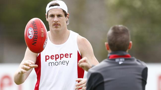 Jake Carlisle was St Kilda’s big off-season recruit. Picture: Michael Klein