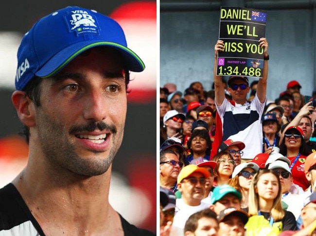 F1 fans wants Daniel Ricciardo back.