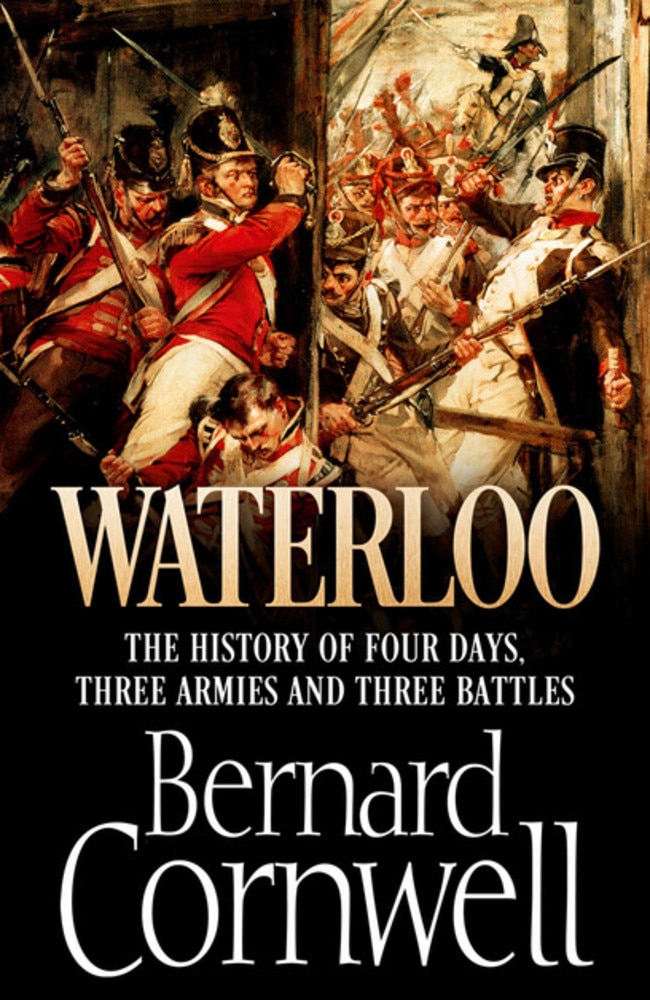 Fact as fascinating as fiction ... Cornwell stepped aside from novels in 2014 to pen an egnaging account of the famous battle.