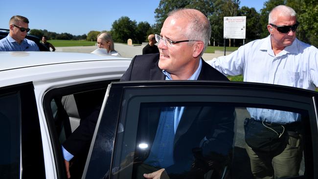 Prime Minister Scott Morrison chose to leave the opportunity to announce an election yesterday. Picture: AAP/Joel Carrett