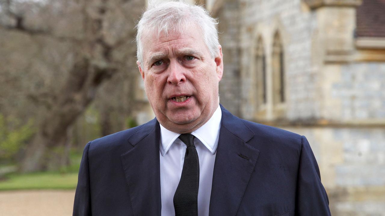 Prince Andrew has lost his official Twitter handle. Picture: Steve Parsons / Pool / AFP.