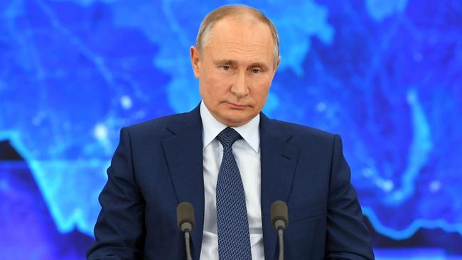 Russian President Vladimir Putin. Picture: AFP