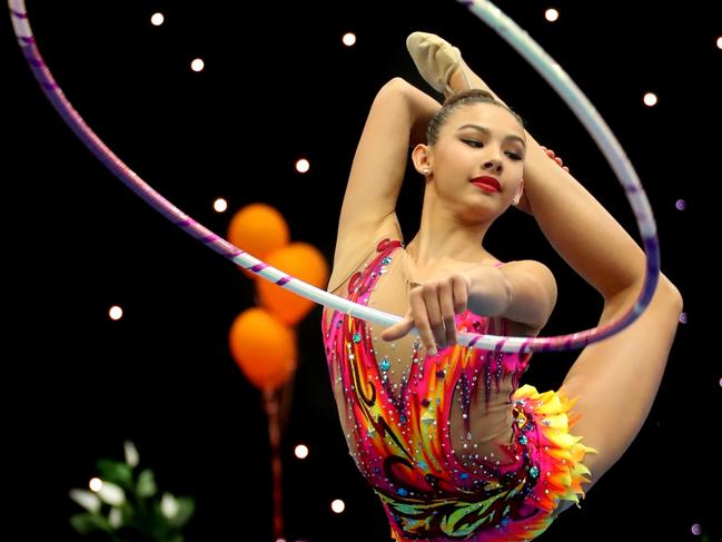 Gold Coast gymnast Sunny Bower. Picture: Patrik Nemes