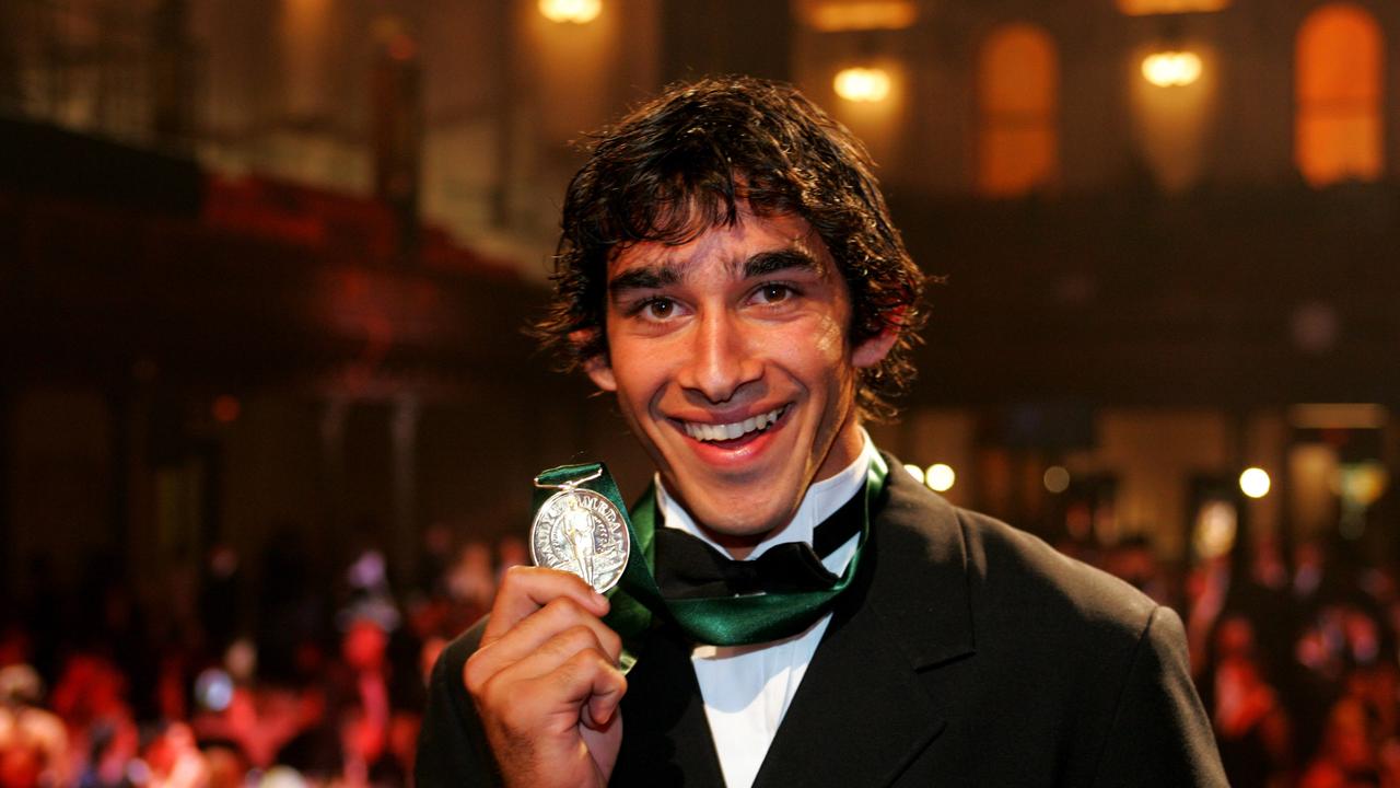 X-AUS RUGBY LEAGUE 2005 Dally M Award winner Johnathan Thurston. Pic Brett Costello.