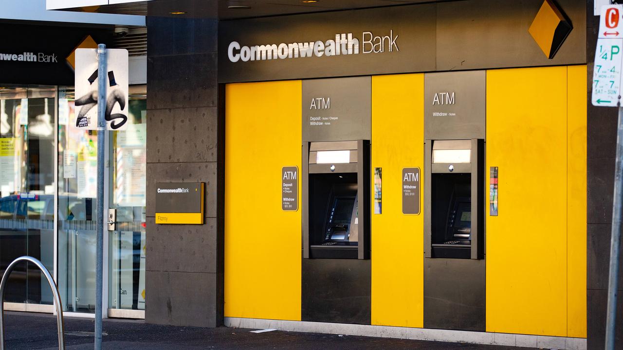 The CBA is closing five branches. Picture: NCA NewsWire / Sarah Matray