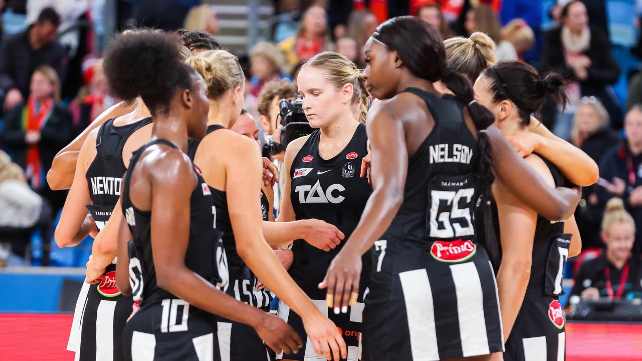 The Magpies have withdrawn their Super Netball license amid financial struggle. Picture: Getty