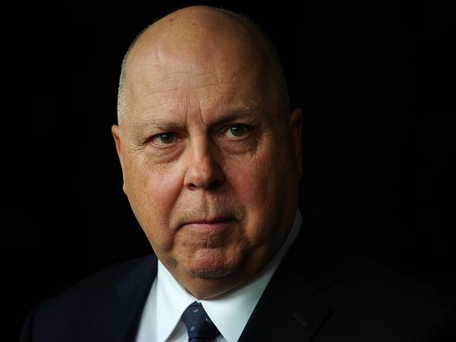 MELBOURNE AUSTRALIA - NewsWire Photos OCTOBER 4, 2023: Victorian Treasurer Tim Pallas speaks to the media prior to the start of Question time outside Parliament in Melbourne,Picture: NCA NewsWire / Luis Enrique Ascui