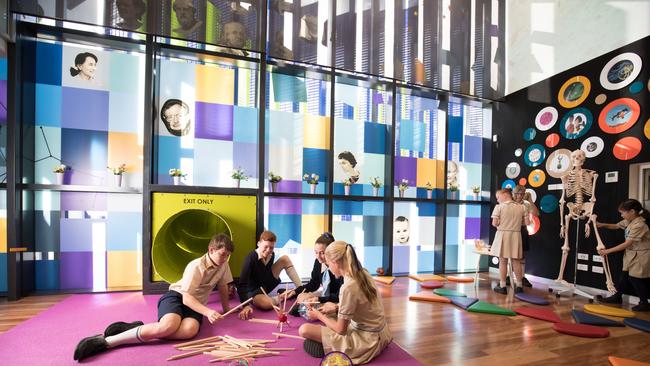 Inside All Saints Anglican School’s ‘Wonder’ room.