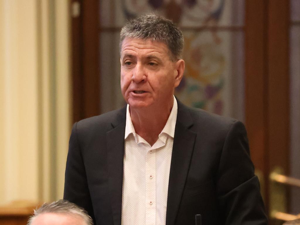 Maryborough ALP MP Bruce Saunders.
