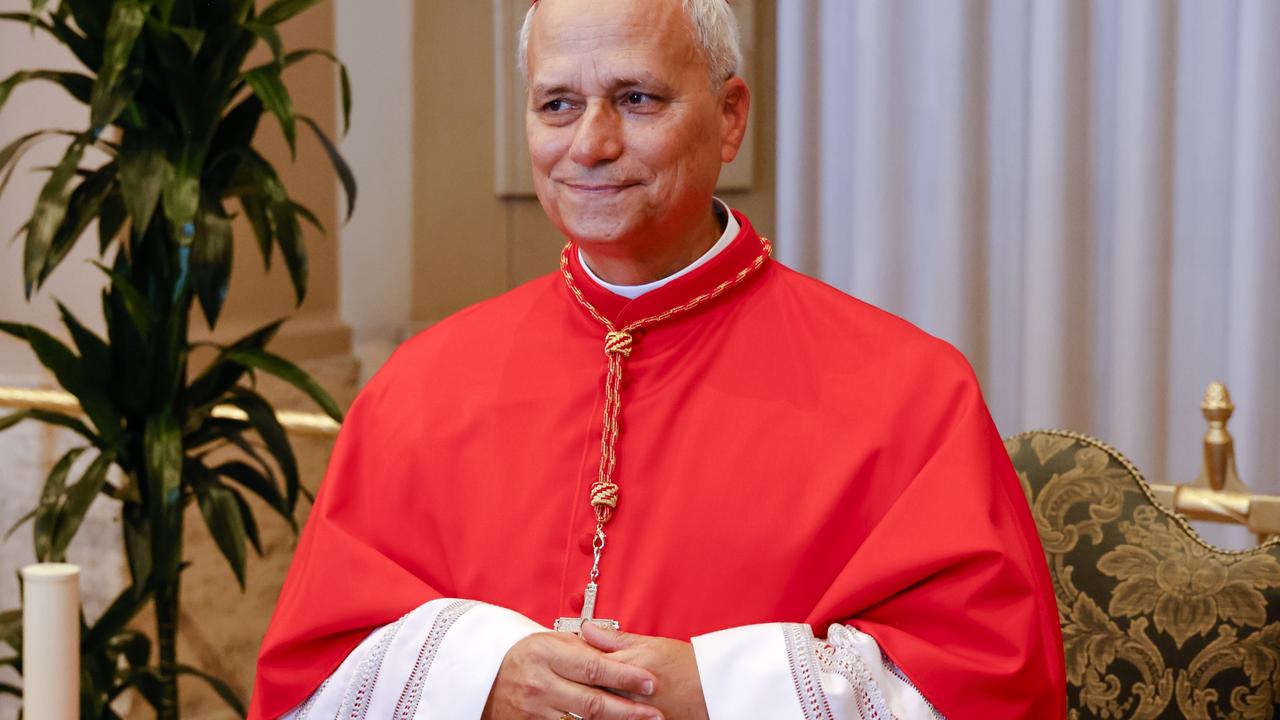 Cardinal Robert Francis Prevost in 2023. (AP Photo/Riccardo De Luca, File)