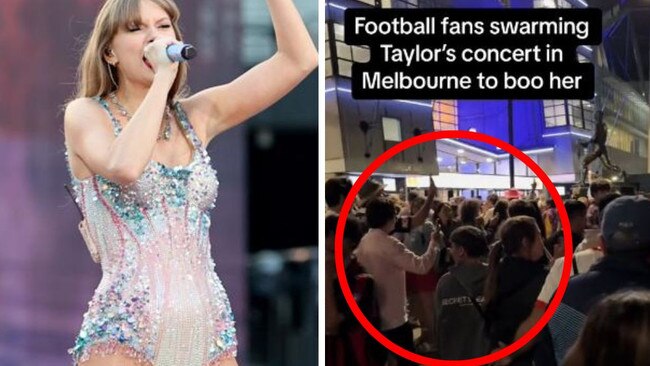 Swifties were left furious over the incident. Picture: Supplied