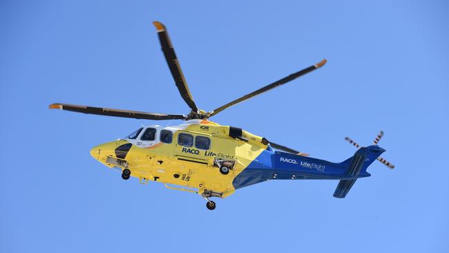 A rescue helicopter has been sent to the scene of a serious crash in the South Burnett.