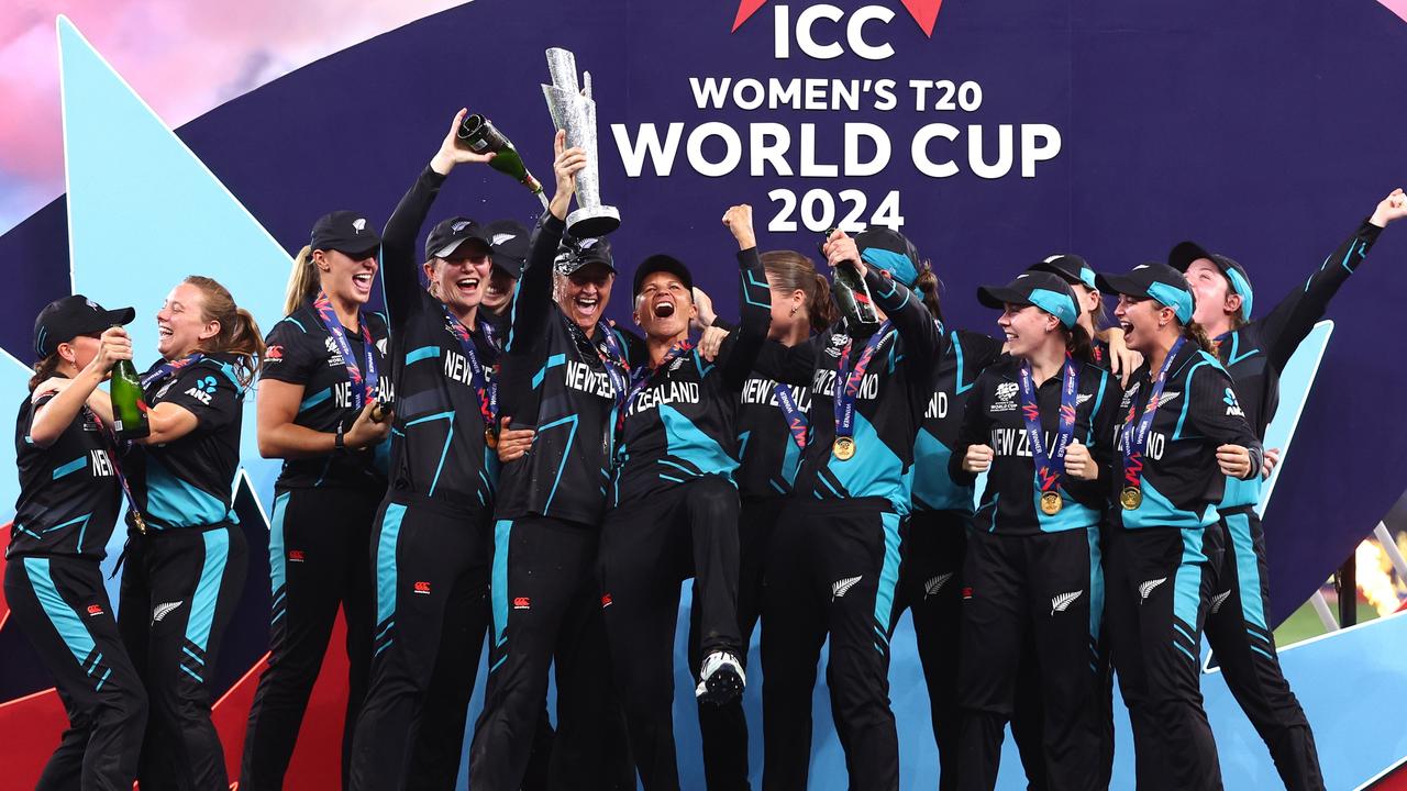 The Kiwis won the women’s T20 World Cup. (Photo by Francois Nel/Getty Images)