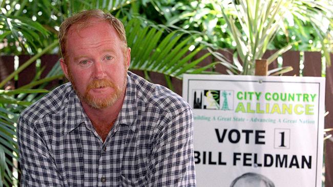 City Country Alliance leader Bill Feldman after his defeat in Pumicestone in 2001.