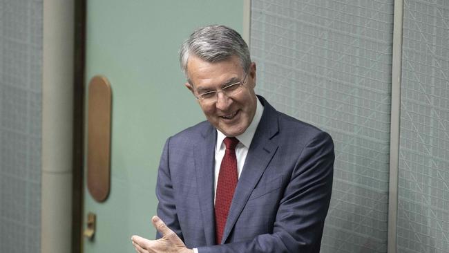 Mark Dreyfus said an anti-corruption commission established by Labor “will have teeth”. Picture: NCA NewsWire / Gary Ramage