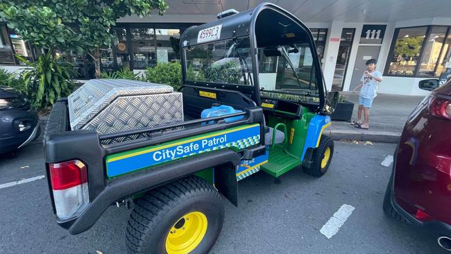 The new City Safe buggy was acquired by council last year at a cost of $40,000. Picture: Peter Carruthers