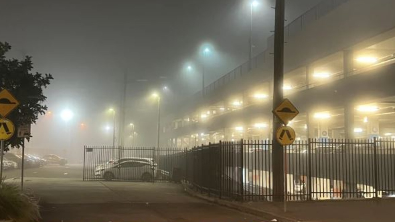 Blacktown Railway Station on Monday morning. Picture: Reddit