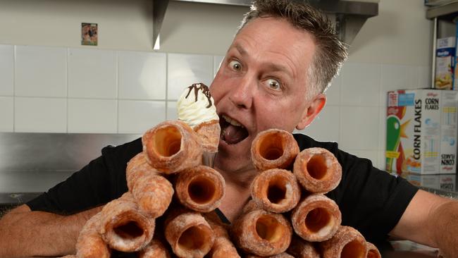 Owner, Tony Greven said the bakery’s cronuts are a popular attraction for customers. Picture Campbell Brodie.