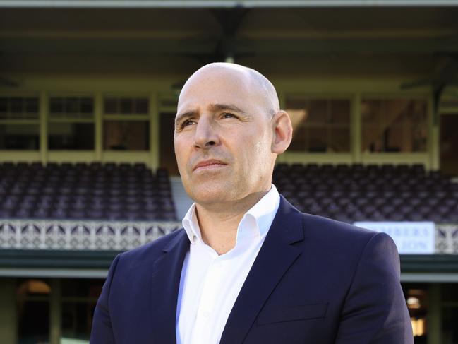 SYDNEY, AUSTRALIA - MAY 31: Nick Hockley new CEO of Cricket Australia poses for a photo at Sydney Cricket Ground on May 31, 2021 in Sydney, Australia. (Photo by Mark Evans/Getty Images)