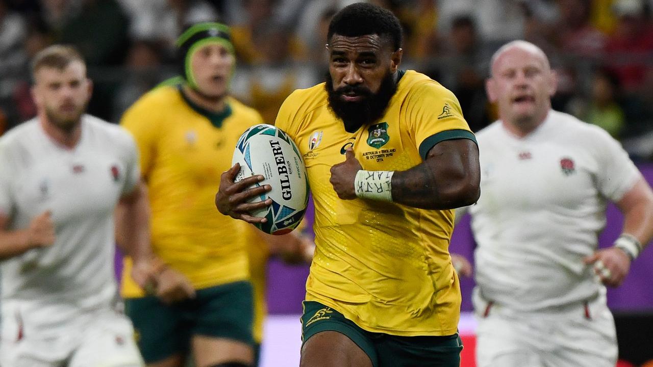 Wallabies coach Dave Rennie is resigned to losing gun winger Marika Koroibete to Japan. Photo: Getty Images