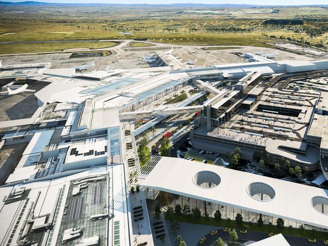 The rail link to the airport was originally slated to be completed by 2029.