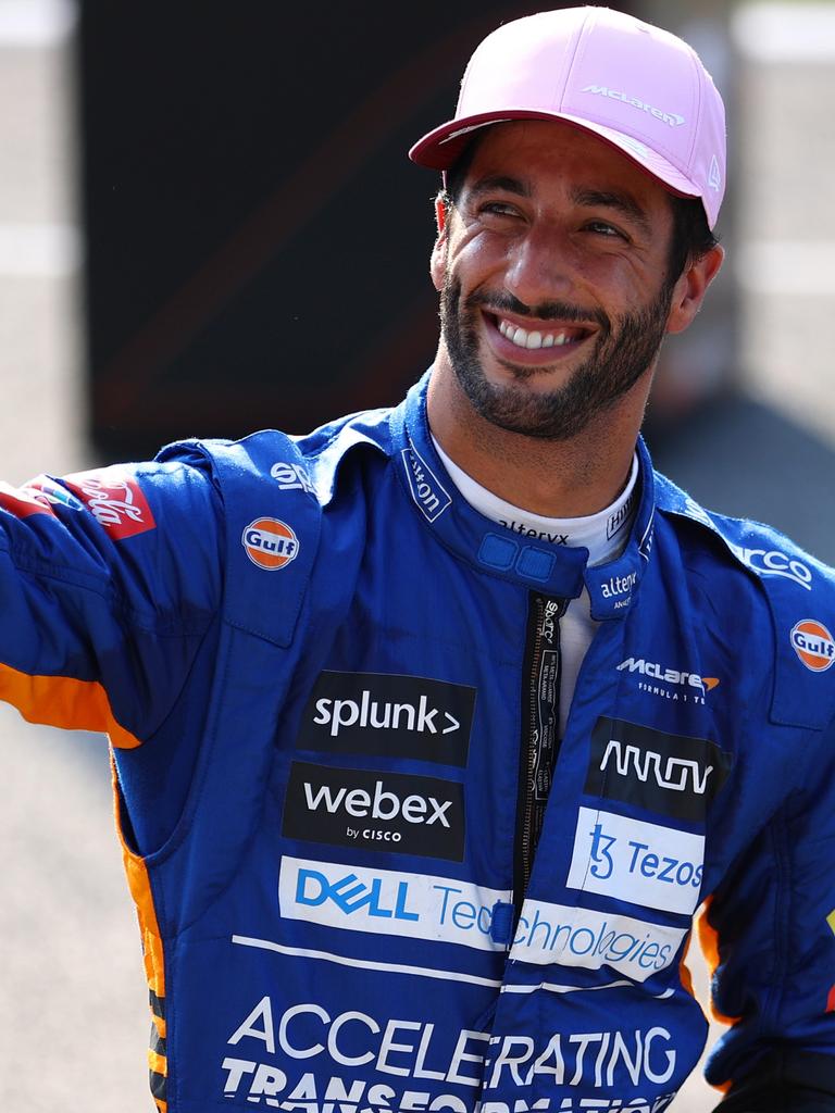 Formula One star Daniel Ricciardo takes pole position in Vanity Fair ...