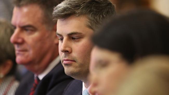 Mark Ryan at Parliament during Question Time. Pic Annette Dew