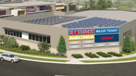 A development on Boat Harbour Drive will include Spotlight and Anaconda.