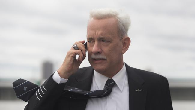 Tom Hanks in Sully, directed by Clint Eastwood.