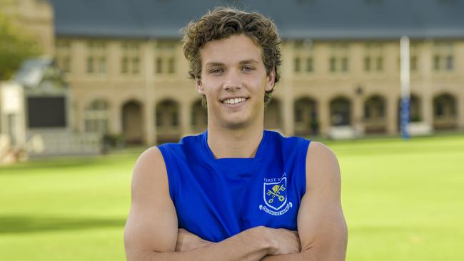 St Peter's forward Morgan Ferres. Picture: Roy VanDerVegt