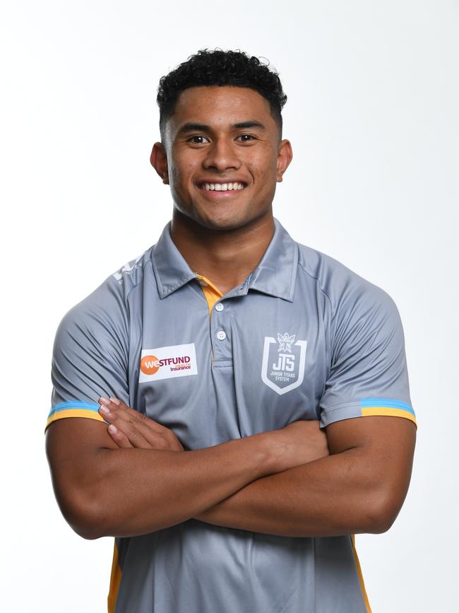 Gold Coast Titans junior Vaka Sikahele. Picture: Supplied