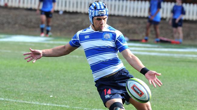 Jangala Bennet was the standout performer for champions Nudgee College. Photo: AAP