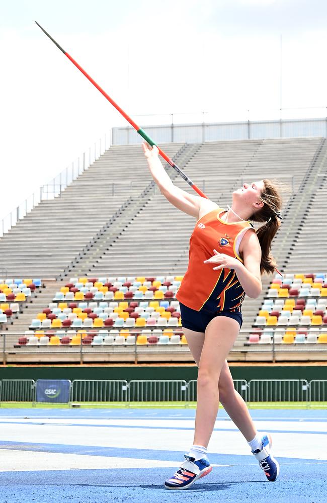 The Queensland All Schools track and field championships at QSAC. Saturday November 2, 2024. Picture, John Gass