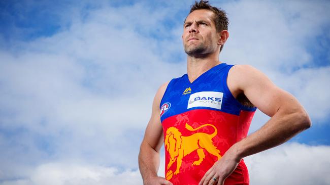 Brisbane Lions recruit Luke Hodge. Picture: Mark Stewart