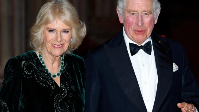 Prince Charles and Camilla at a reception to celebrate the British Asian Trust on February 9, 2022. Picture: Getty Images