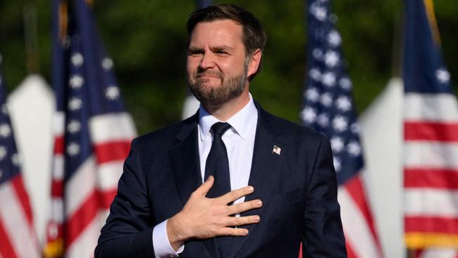 JD Vance speaks at a campaign rally in Butler, Pennsylvania. Picture: Getty Images via AFP.