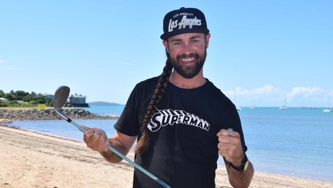 Daniel Thusberg from Airlie Beach is set to appear on new Channel 7 show Holey Moley. Photo: Elyse Wurm