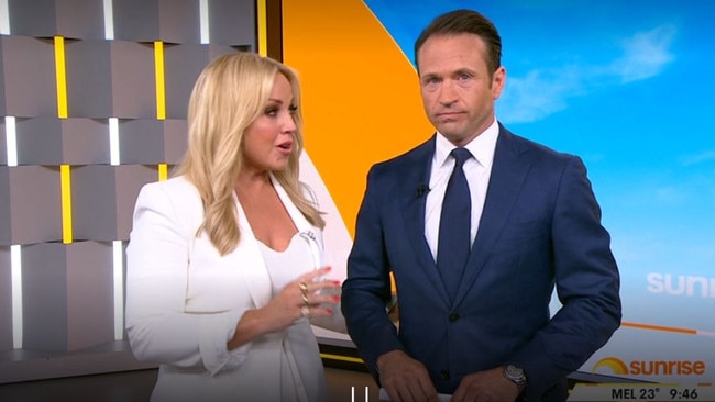 Matt Doran announced he was leaving the show he co-hosts with Monique Wright, live last month. Picture: Channel 7