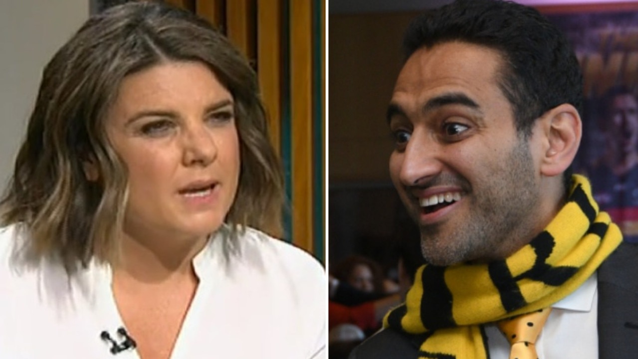 Kelli Underwood has fired back at Waleed Aly after he suggested she wasn't interested in the game.