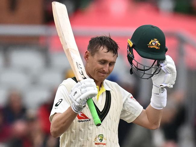 Marnus Labuschagne is on a multi-year contract as one of Australia’s Test stars. Picture: AFP Images