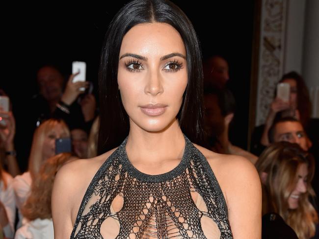 Kim Kardashian was tied up and robbed in Paris in October. Picture: supplied.