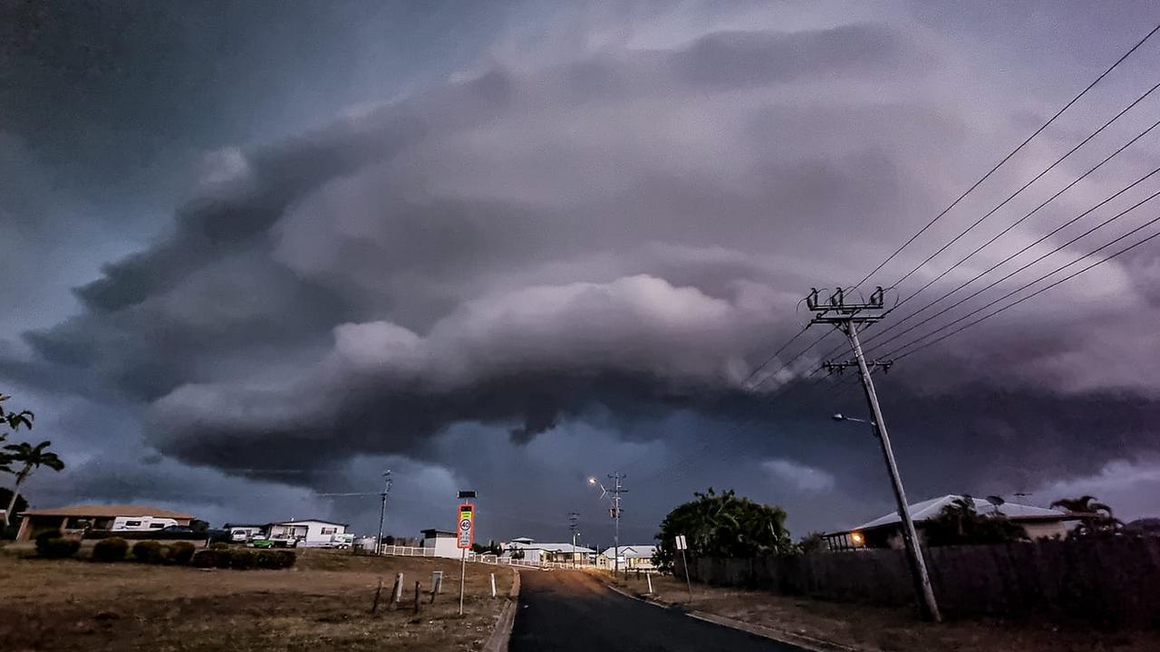 A storm hits Mackay on Thursday. Picture: Mick Woodbridge