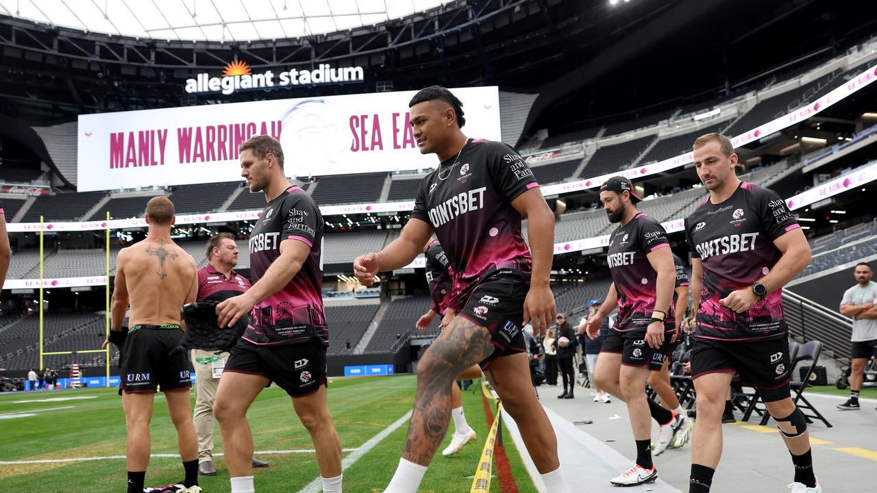 Could the Sea Eagles be back in Las Vegas in 2025? Picture: Ezra Shaw/Getty Images