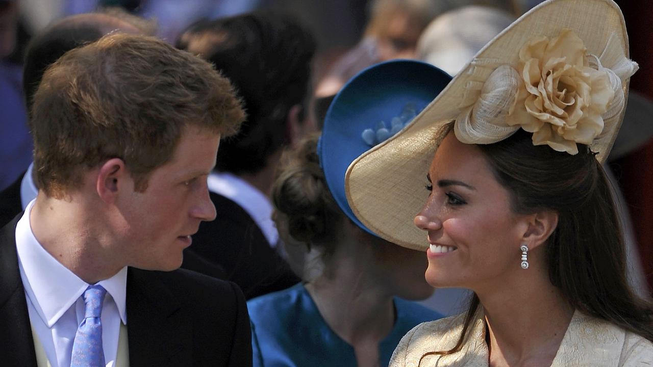 Harry and Kate together after the wedding of Zara and Mike in July 2011.