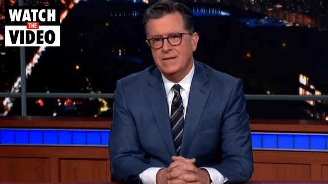 US comedian Stephen Colbert's horrible Kiwi accent