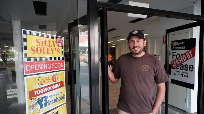 Dean Davis (pictured) and Suzi Fisher are hoping to open Silly Solly’s in Yamanto by the end of October.