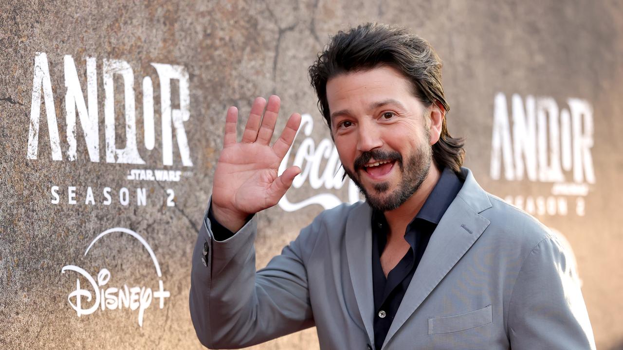 Diego Luna’s portrayal of Cassian Andor in Rogue One: A Star Wars Story and the Disney+ series Andor has garnered huge applause, showcasing his versatility and depth as an actor. Picture: Getty