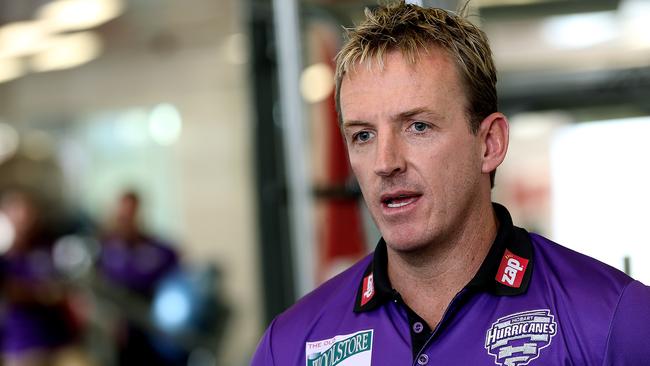 Hobart Hurricane's coach Damien Wright will not have his contract renewed with the club. Pcitre: SAM ROSEWARNE