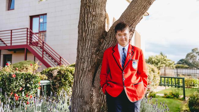 The Kilmore International School has offered comprehensive health and wellbeing support to its students, including boarder Jonathan Whalley.